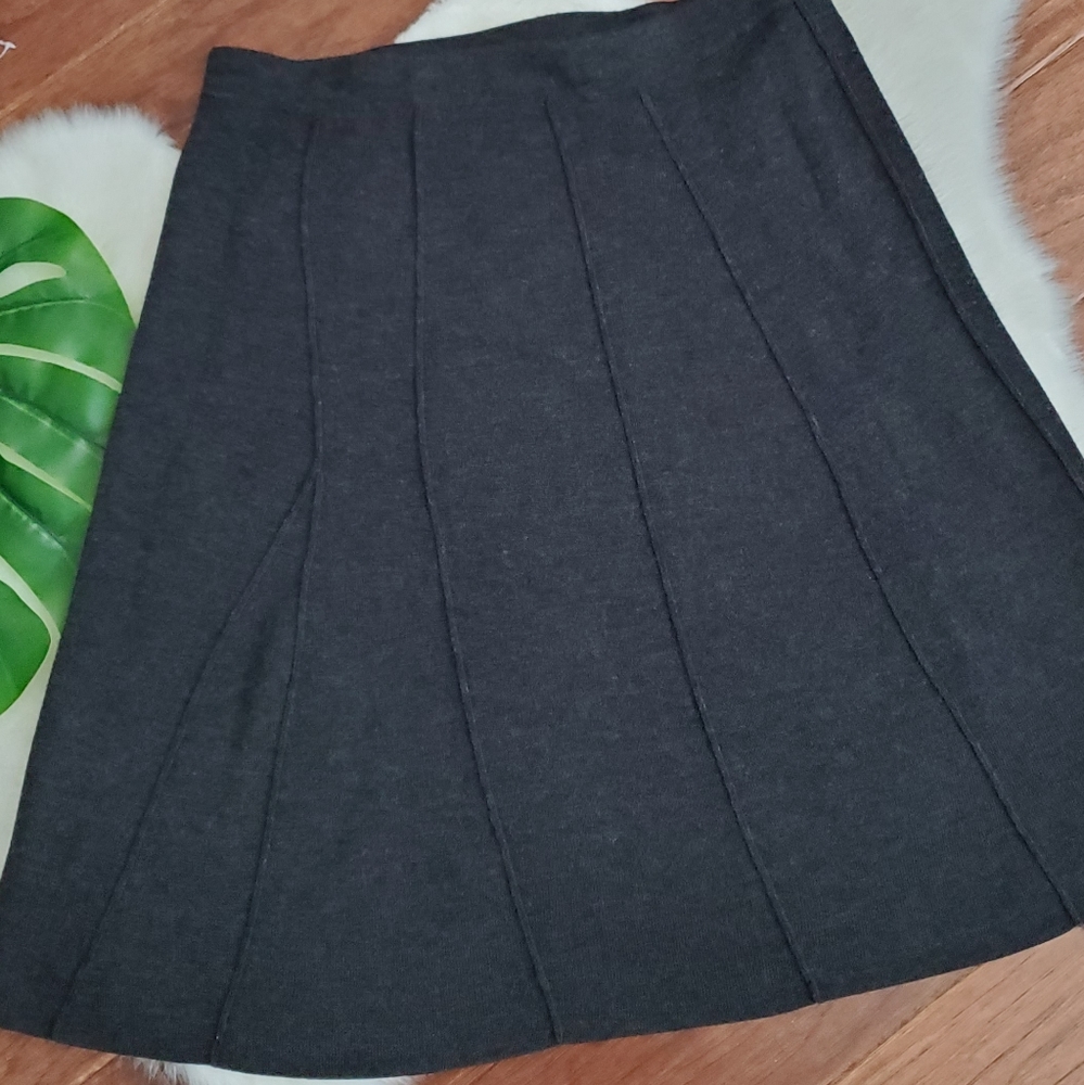 Eileen Fisher Merino Wool Skirt Size MP